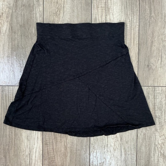 Horny Toad Skirt A-Line Mini Casual Everyday Comfort Black Size Small - Picture 2 of 5